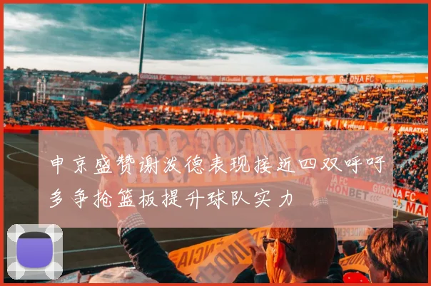 申京盛赞谢泼德表现接近四双呼吁多争抢篮板提升球队实力